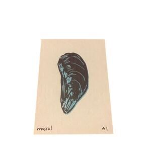Ana Inciardi Mini Prints Mussel Print